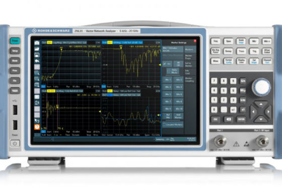 タッチスクリーンと多目的耐久R&S ZNB20のベクトル ネットワーク・アナライザ