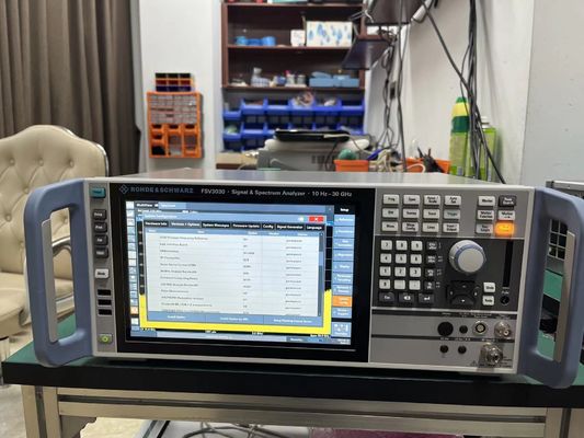 購入 ロード&シュワルツ FSV3030 シグナル&スペクトル解析器 10 Hz~30 GHz 200 MHz帯域幅とタッチスクリーンGUI オンライン製造