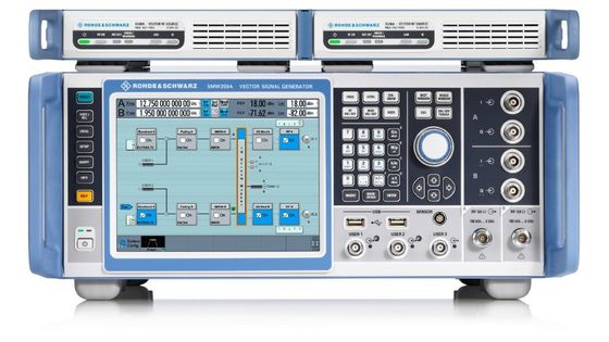 購入 MIMO試験用でRohde Schwarz SMW200Aベクトル信号生成器 67 GHz周波数と2 GHzモジュレーション帯域幅 オンライン製造