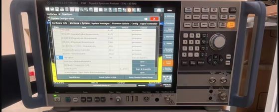 購入 ローデ&シュワルツ FSW50 信号・スペクトル解析器 2 Hz~50 GHz カリブレーション オンライン製造