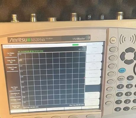 購入 Anritsu MS2034A VNA マスター 2 MHz から 4 GHz ハンドヘルド ベクトル ネットワーク アナライザー ISO17025 カリブレーション オンライン製造