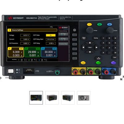 購入 Keysight EDU36311A 6V 80W USB トリプルアウトプット DCベンチ電源 スマートベンチ必需品 オンライン製造