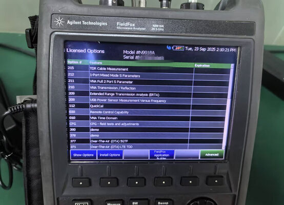 購入 キースイート (アジレント) N9918A フィールドフォックス ハンドヘルドマイクロ波組み合わせ分析機, 26.5 GHz オンライン製造