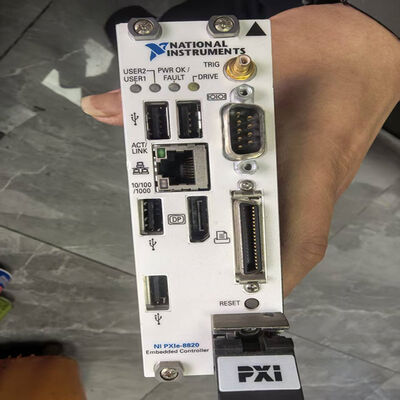 購入 NI PXIe-8820 PXI 組み込みコントローラ 2.2 GHz 双核プロセッサ 250 GB ハードドライブ 132 MB/s 帯域幅 オンライン製造