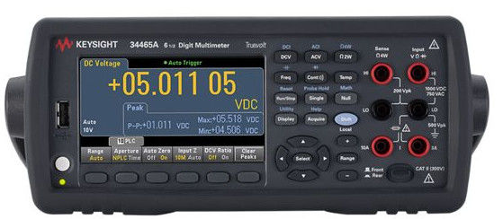 Agilent Keysight 34465A RFのスペクトル検光子6.5のディジタル マルティメーターDMM