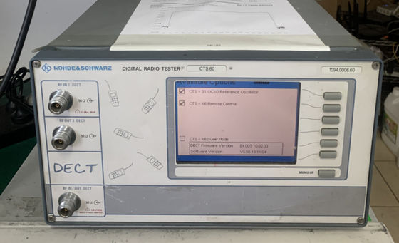 CTS60 IEC/IEEE-Bus インターフェイス付きのRohde & Schwarz無線通信サービスモニター