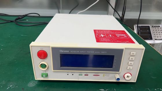 Chroma 19073 ヒポットテスト 隔熱抵抗測定 1M から 50G