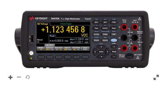 Agilent Keysight 34470A デジタル マルチメーター 7.5 桁 トゥルーボルト DMM ベンチトップ / ラックマウント