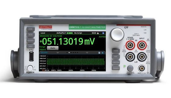 キースリー DDM7510 7 1/2 桁のグラフィックサンプリング マルチメーター 精度自動校正
