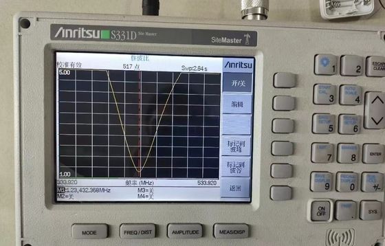 アンリツスS331D サイトマスターケーブルとアンテナ分析機 25 MHzから4000 MHzのスペクトル