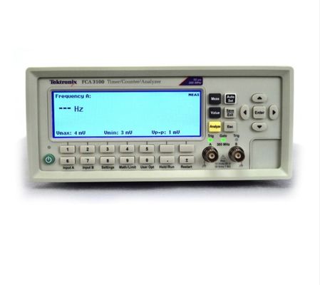 テスト済み中古テクトロニックス FCA3100 周波数カウンター/タイマー 300MHz 50 Ps Std タイムベース