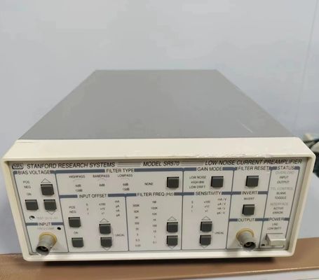 完全な作業条件でテスト スタンフォード研究システム SR570 増幅器 低騒音電流