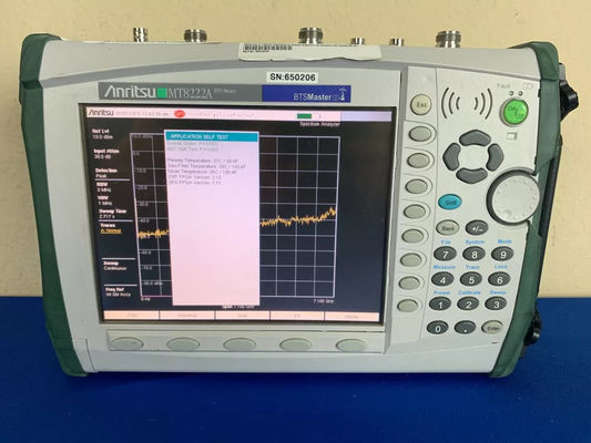 アンリツー BTS マスター MT8222A ベースステーション分析器 10 MHz から 4 GHz