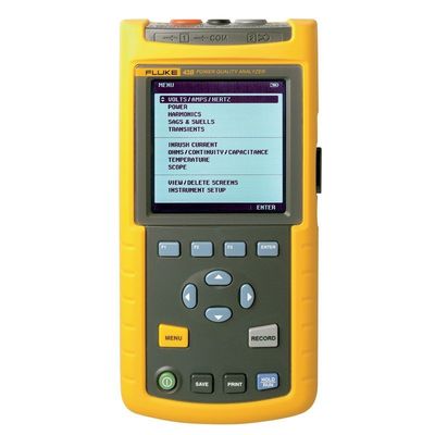 FLUKE 43B パワーアナライザー 4時間稼働時間 軽量設計