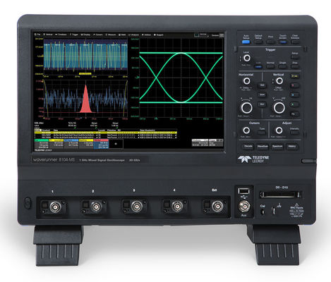 テレダイネ レクロイ WR8104 1 GHz, 10/20 GS/s, 4ch, 16/32 Mpts DSO 12.1′′ WXGA カラーディスプレイ