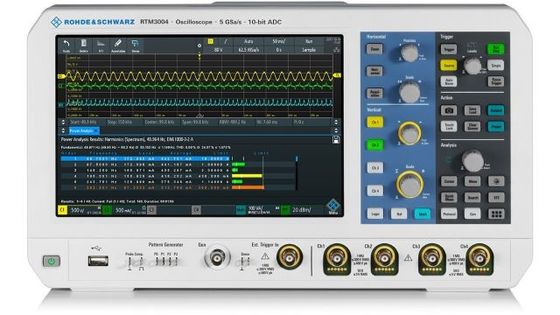 100 MHz から 1GHz RTM3000 オシロスコープ 80 インターリーブされた最大メモリと 2/4 チャネル