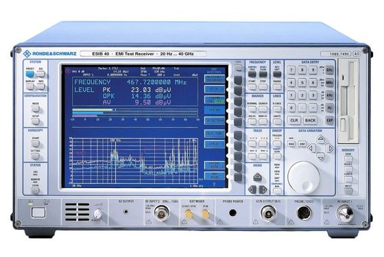 ロードとシュワルツ ESIB40 EMI テスト受信機,20Hz - 40GHz